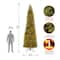 14 ft. Pre-Lit Kingswood™ Fir Pencil Artificial Christmas Tree, Clear Lights